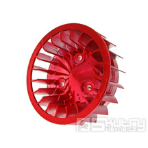 Ventilátor chlazení červený pro Minarelli, Keeway, CPI, 1E40QMB