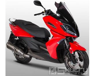 Kymco K-XCT 125i - barva červená