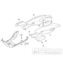 2.32 Boční kapotáž, spojler - Gilera Stalker 50 2T 2008-2011 (ZAPC40100, ZAPC40101)