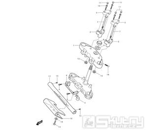 36 Tyč řízení - Hyosung GV 250i C