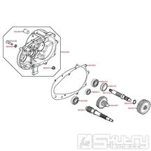 E08 Převodovka - Kymco People S 125