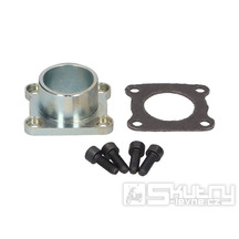 Příruba kolena výfuku Polini Aluminium Racing pro Vespa PX, TS, Sprint, LML Star 125-150ccm