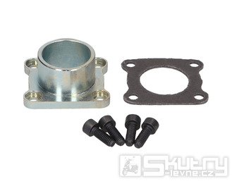 Příruba kolena výfuku Polini Aluminium Racing pro Vespa PX, TS, Sprint, LML Star 125-150ccm