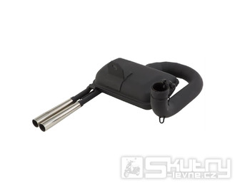 Závodní výfuk SIP ROAD 2.0 Sport Optik pro Vespa 125 VNA, VNB, GT, 150 Sprint, GL