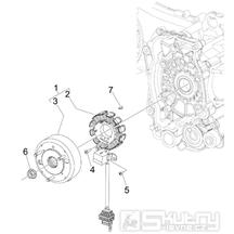 1.21 Magneto dobíjení - Gilera Runner 125 ST 4T LC 2008-2012 (ZAPM46301)