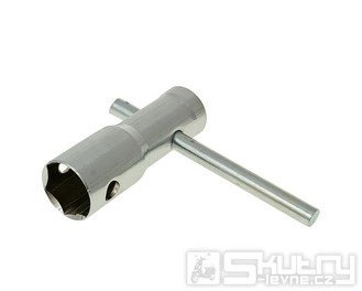 Klíč na zapalovací svíčky 3 v 1 (16mm, 18mm, 21mm)