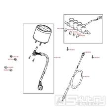 F02 Tachometr - Kymco Maxxer 300 Wide MMC