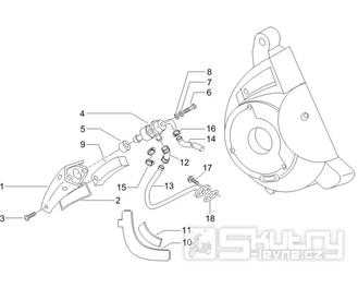 1.46 Sekundární vzduchový filtr -  Gilera Runner 125 VX 4T 2005-2006 UK (ZAPM46100)