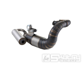 Závodní výfuk SERIE PRO Otto pro M200, Vespa 90, R, SS, 100, 125, PV, ET3