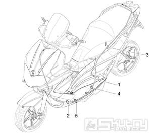 5.03 Brzdové lanko - Gilera Runner 125 ST 4T LC 2008-2012 (ZAPM46301)