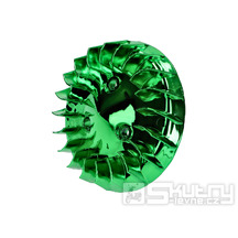 Ventilátor chlazení zelený pro Minarelli horizontal, Keeway, CPI, 1E40QMB