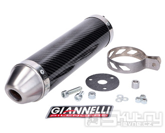 Zadní tlumič Giannelli Carbon pro Aprilia RS 50 99-06, Tuono 50 03-06