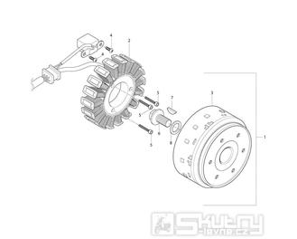 22 Magneto dobíjení - Hyosung GT 650i N (Naked)