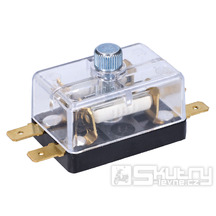 Pojistková skříňka 2pólová se 4 konektory pro Simson S50, S51, S70, KR51, SR4