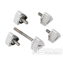 Sada bočních ochranných šroubů Swiing chromovaná pro Puch Maxi N