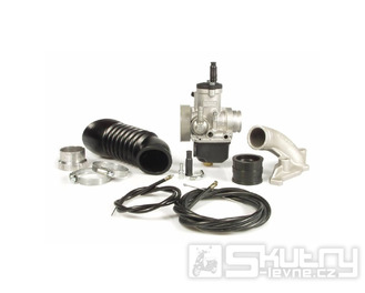 Sada karburátoru SERIE PRO PHBH 30 s přírubou Malossi pro Vespa PX80-200, Rally, Cosa