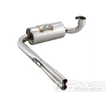 Závodní výfuk SIP Vintage replika pro Vespa 125 VNA-TS, 150 VBA-Sprint, PX80-150, Lusso