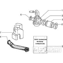 T14 Karburátor - Gilera Easy Moving 50ccm 2T AC (SSP2T0001001...)