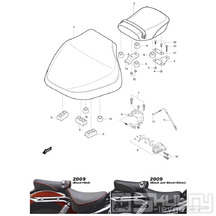 FIG32 Sedačka - Hyosung GV 125M C Aquila