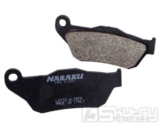 Brzdové destičky Naraku organické pro MBK Skycruiser a Yamaha X-Max 125 až 250ccm
