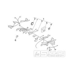 6.08 Elektroinstalace, pojistky - Gilera Stalker 50 2T 2005-2006 (ZAPC40100)