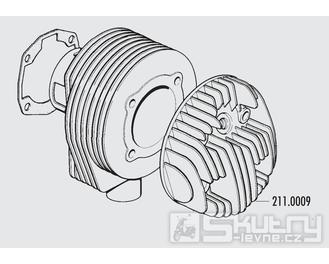 Hlava válce Polini - Vespa PX