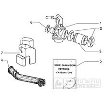 T14 Karburátor - Gilera Ice 50ccm do 2005 (ZAPC30000...)