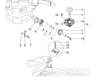 2.46 Zámky - Gilera Runner 50 PureJet Race CH 2006 (ZAPC46200)