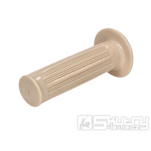 Gumový grip krémově bílý 22mm
