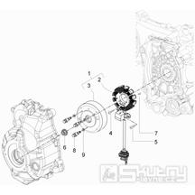 1.21 Magneto dobíjení - Gilera Runner 200 VXR 4T LC Race 2005-2006 (ZAPM46200)