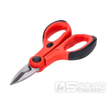 Nůžky na kabely a dráty červené