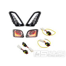 Sada LED blinkrů SIP přední a zadní pro Vespa GTS, GTV, GT (´03–´13)