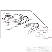 F13 Vzduchový filtr - Kymco Agility 125 City