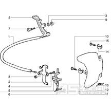 T32 Držák palivové nádrže - Gilera Runner 180 VXR 4T LC (ZAPM24100)