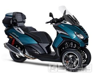 Peugeot Metropolis 400i SW E5+ s prodlouženou zárukou na 4 roky - barva Mystic Green