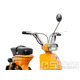 Zrcátko BGM PRO kulaté, černé, pro Lambretta Lui 50 CL, Lui 75 S, SL, Luna, Vega, Cometa