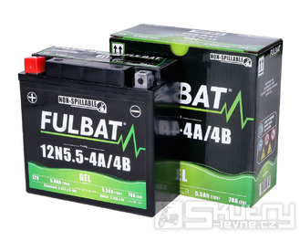 Baterie Fulbat 12N5,5-4A/4B Gel