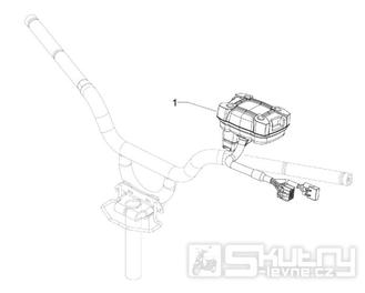 3.02 Tachometr - Gilera Stalker 50 Naked 2008 (UK - ZAPC40102)