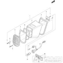 FIG26 Zadní světlo - Hyosung GV 125M C Aquila