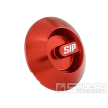 Kryt víka variátoru SIP Series Pordoi červený matný pro Vespa ET4, LX, LXV, S, GTS, GTS 125-300