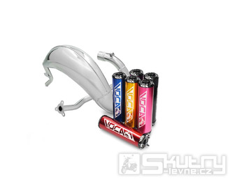 Výfuk Voca Cross chrom 50/70ccm pro Sherco 50 SM-R, SE-R