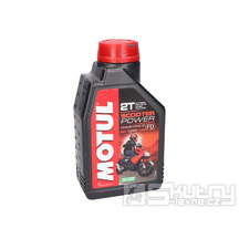 Motorový olej Motul Scooter Power 2T - plně syntetický - 1 litr