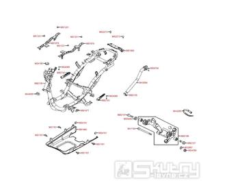 F20 Rám - Kymco Like 200i