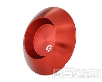 Kryt víka variátoru SIP Series Pordoi červený matný bez chladícího žebra pro Vespa ET4, LX, LXV, S, GTS, GTS 125-300