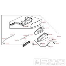 F12 Vzduchový filtr - Kymco Agility 50 Basic 4T