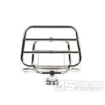 Zadní sklopný nosič zavazadel Moto Nostra chrom pro Vespa LX, LXV, S