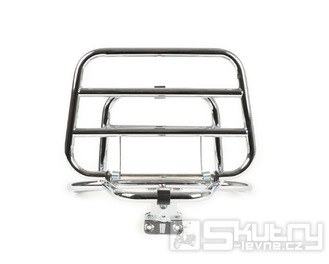 Zadní sklopný nosič zavazadel Moto Nostra chrom pro Vespa LX, LXV, S