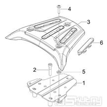 2.44 Nosič kufru - Gilera Runner 125 ST 4T LC 2008-2012 (ZAPM46301)