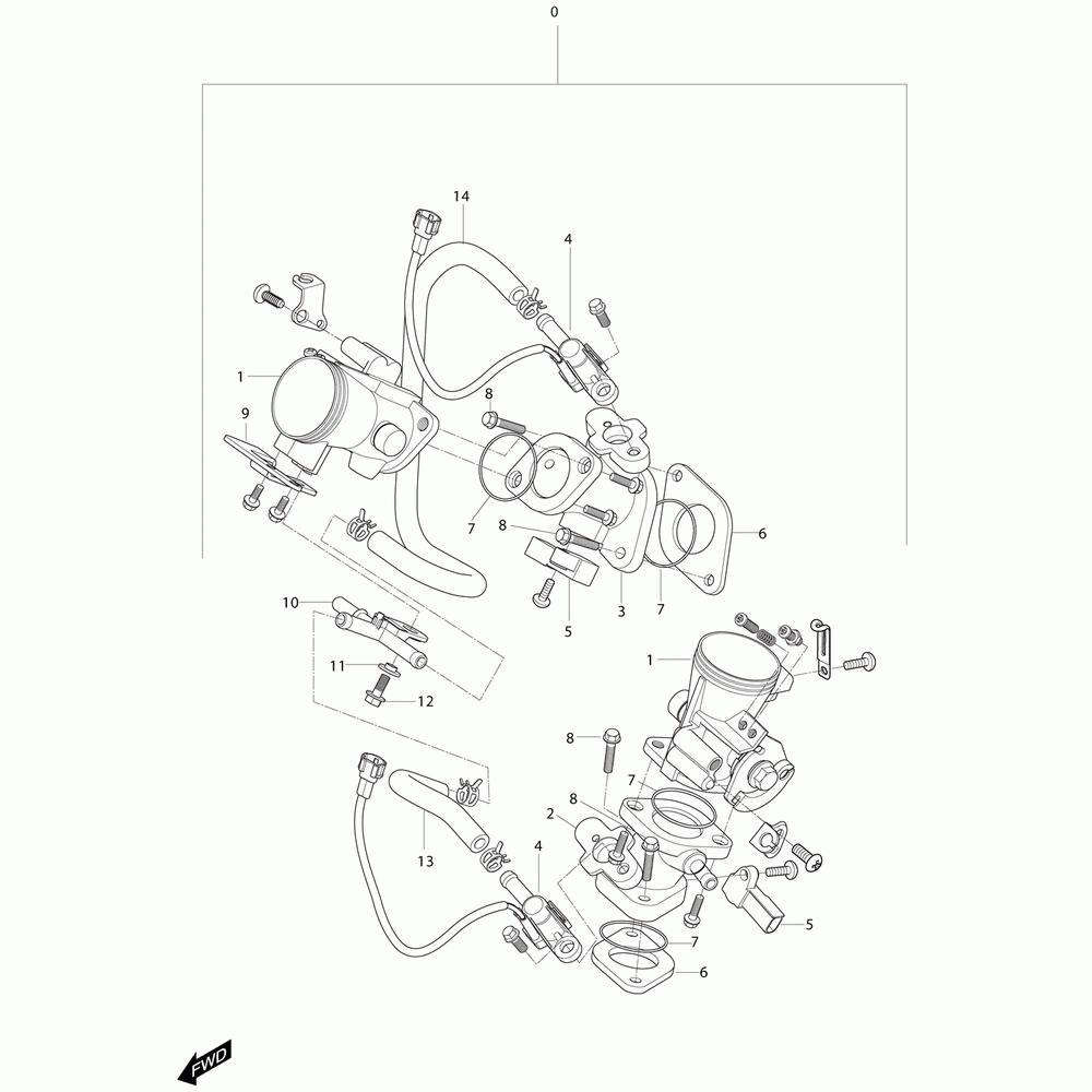 10 Vstřikování - Hyosung GT 250i N (Naked)