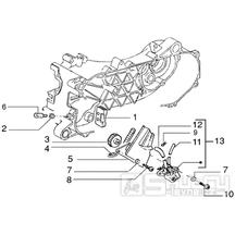 T12 Olejové čerpadlo - Gilera DNA 50ccm 2T 2005 (ZAPC270003000001)